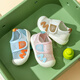 Tombeck summer baby toddler shoes mesh shoes for boys and girls sandals baby sandals mesh soft sole non-slip shoes cherry blossom powder 15#