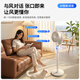 Westinghouse Air Circulation Fan Household Electric Fan Bedroom Floor Fan Intelligent Voice Silent Electric Fan Turbo Storm Convection Purification Air Conditioning Companion Electric Fan Small Fan 12 Wind Levels + Voice Negative Ion Purification丨WTH-XH018