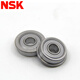 Miniatur kleines Lager 602 608 623 682 692 Flansch F603 F624 F692 ZZ NSK 602zz Größe: 2*7*3,5