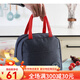 Sac à lunch isolé Meiqi sac frais sac à main portable sac à main en aluminium sac isolé McPJ878 Sac à lunch en verre 23 * 14 * 17cm 0ml