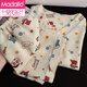 Pijama modal para mujeres en burbujas de verano algodón de manga corta estilo delgado estilo dulce y lindo ropa de verano ropa de dos piezas 1105# vye en V pink pai star l 100-115jin [Jin iguala 0.5 kg]