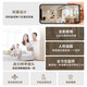 Huo Ying [livraison SF Express] Camera Home Monitoring Wireless WiFi Network High-Definition Vision nocturne Vision nocturne Ultra-définition Panoramique Gimbal à 360 degrés Téléphone mobile Mobile surveillance de la version WiFi Dual Lens 6 millions [Le stockage intégré peut être lu en arrière]