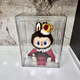 Sailoto labubu display box enamel labubu display box king labubu blind box storage box pendant transparent dustproof extra large labubu storage box
