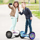Zola 2025 Neue Zola Children's Smart Electric Balance Bike 3612 Rodless 1015 Paralleles Fahrrad 6,5-Zoll-Musikversion Tarnpulver [Selbstausgleich + Sicherheit Anti-Shake + Viereckleuchte 36V