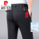 
Pierre cardin (pierre cardin) ice silk thin men's casual pants four-sided high elastic non-iron straight-leg business trousers middle-aged men's pants Khaki 16761 29 [waist circumference 2 feet 2]