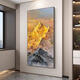 Rizhao Jinshan Entrée Entrée Peinture décorative moderne Corridor de salon simple moderne peinture peinture de texture haut de gamme Murale de 40x80 cm