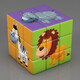 Oin Kindergarten Creative de tercer nivel Rubik's Cube Dinosaur Dinosaur de Animales Conjunto de fruta inteligente Rubik Regalo de Cube de Rubik Dinosaurio Cosas reales