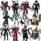 
LanshU (LANSHU) compatible with Lego's new hot game toilet man vs monitor building blocks Titan audio man building blocks children's toys 719 Zombie Universe Savior Gman