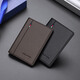 Williampolo Kartenbeutel für Männer Mini Echtes Leder Ultra-dünn kleiner Zertifikatbeutel Führerschein Lederhülle High-End-Kartenclip Geburtstagsgeschenk Schwarz [Top-Layer-Cowide-Genuine Leder]
