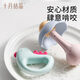 
October crystal infant and children toy hand-rock tooth glue set hand grip training early education-upgrade 6-piece set [delivery storage box]
