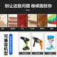 Woodworking extended branch drill bit hexagonal handle twist drill hand electric drill door lock drawer hole opener punch drill extended woodworking drill 8*90mm 10 pieces
