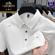 Classic Car Pure Cotton Short Sleeve T-shirt 2025 Summer New Middle-aged Loose Breathable Men's Lapel No Ironing POLO Shirt Top Short Sleeve 1289 Khaki XL 175 Suggestions 135-150Jin [Jin equals 0.5 kg]