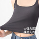 SecretWorld sling girls summer with breast pads can be worn outside without wearing bra, fashionable and beautiful back, white inner one-piece women's vest
