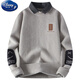 
Disney (Disney) winter two-piece sweater boy 13 junior high school students 14 plus velvet thickened 15-year-old teenager big kid sweater M9901 khaki M (95-110Jin [Jin equals about 0.5 kg])