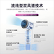 Lifude powerful high-speed hair dryer electric hair dryer Huaqiangbei top with household silent negative ion high-power non-harming hair strong wind dryer hotel quick-drying portable hair care and hair care top version rose red single nozzle 1.8 meters wire + gift box