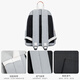 
Forever cultivateForever solid color backpack simple female college student casual travel backpack computer bag junior high school student school bag male lotus color #9227