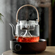 Famasha Fav Martha Glass Cheapot может открыть пламенную электрическую керамическую печь Специальную окружающую среду для подъемной балки, кипящий чайник высокотемпературный устойчивость