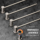 KG concealed electric towel rack fine copper hidden towel rod digital display hidden into the wall pre-embedded high-end customized villa 5 rods [electrophoresis white] full copper waterproof G688 hidden wire