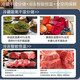 Xinfei bottom heat dissipation embedded in refrigerator, frequency conversion first-level energy efficiency, APP intelligent temperature control refrigerator, remote control energy-saving, air-cooled, frost-free low-noise refrigerator, white (838*670*1865mm)