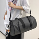 JINSHIWQ fitness bag men wet and dry separation handbag lightweight short travel bag women large capacity training sports bag swimming bag black