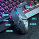 
Logitech (Logitech) same wired luminous keyboard, mouse, headphones, mechanical feel desktop computer notebook YK845-white mixed light [single keyboard] with knob