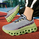 [Reemplazo plano de gran marca] zapatos funcionales funcionales profesionales zapatos para hombres zapatos de maratón zapatos zapatos zapatos zapatos de trote transpirables zapatos de fitness 9912 plata 42