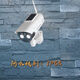 Nikon Diaohuang fake camera simulation with light solar outdoor courtyard fake monitoring light outdoor voice alarm when someone comes and the light turns on to prevent [alarm model] solar simulation monitoring light