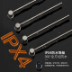 KG concealed electric towel rack fine copper hidden towel rod digital display hidden into the wall pre-embedded high-end customized villa 5 rods [electrophoresis white] full copper waterproof G688 hidden wire