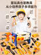 CIPU-Kinder-Elektrobohrspielzeug-Schraube Wechselbedeckbarer Werkzeugkasten-Set Abnehmbarer Baugruppen Reparaturschraubendreher Boy Toy Toolbox Set 56-teiliger Set + Wechselbeschäftigte Arbeiter