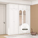 Shenglang armario de acero gabinete dormitorio casa de alquiler de armario simple casa corredera de casa entera armario personalizado moderno simple y826