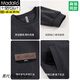 Modal Pyjamas Herren Winter Korallenmerze verdickt und Samt 2024 Neuer Herbst und Winter Flanell Winter Largesize Home Clothing 9856 m (165 Größe) empfohlen, Gewicht 100-125 Jin zu tragen [Jin gleich 0,5 kg]