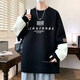 QLTQZQ SKESHIRT SUKINS's Spring y Autumn Junior High School High School High School High School Camiseta de manga larga Camiseta de manga larga LF5009 Color de albaricoque M Aproximadamente 95 ~ 110Jin [Jin equivale a 0.5 kg] se puede usar