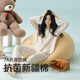 All-Cotton Class A Spring New Pajama's Women's Pure Cotton Cotton Cotton Cotton Corean Home Suit Set Set 3E3291-Women Стиль M (предлагается 90-105JIN [JIN равен 0,5 кг]