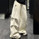 迪卡侬（DECATHLON）男女新款宽松阔腿裤针织运动休闲裤子长裤JW9721 象牙白JW9721 S