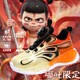 
Hot-blooded Jordan National Trend Co-branded Nezha Shoes Boys Sports Sandals New Summer Hollow Breathable Single Mesh Shoes l9758 Black Orange Main Picture Model 33