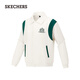 Skecher Chengyi's 2025 summer new woven jacket casual and versatile men and women L225U161 Marshmallow white/0074 3XL