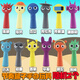 Zhiyou Rhythm Box Figur Spielzeug Höllenmodus Game Gressimm Reedy Mutation Model Doll Ornamente Peripherieale 12 Rhythmus [4 Generationen]