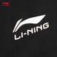 李宁（LI-NING）速干T恤丨抗菌凉爽圆领短袖T恤男子夏季户外印花休闲宽松运动上衣 黑色/黄色(AHSV829款)-4 S