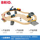 BRIO瑞典经典蒸汽轨道小火车发声高铁列车玩具儿童遥控车拼装 33313-BRI0火车系列白雪公主与