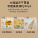 Hoy Bell Placemat Placemat pour enfants Table Bébé bébé Portable Dirt Tissu École primaire Étudiant Placemat Papier 30 pièces