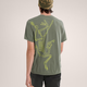 Archaeopteryx (Arc'teryx) [Steuer-inklusive] Archaeopteryx/Arcteryx Herren Cormac Arc'bird Schnelltrocknend kurzärmelig T-Shirt X9721 Sonic Purple Soulsonic Heather/Moon 2xl