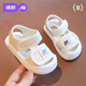 JOYNCLEON Baby Sandals Toddler Baotou Soft Soled Children's Sandals Breathable Girls' Shoes Trendy Brand Baby Boys Children's Summer Beige Size 20 Inner Length 14cm Foot Length 13.5cm