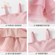 
Banxidi girls summer dress 2025 new fashionable children's princess skirt one year old baby dress puffy tulle skirt summer