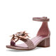 Steve Madden Girls' Lessa Heeled Sandals, Rose Gold, 3 Kids Rose Gold 3 Kids
