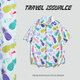 XUNTERSON Thai casual cubano cubano cubano camisa de manga corta de manga corta nueva camiseta de vacaciones floral sueltas de moda suelta 7027 morado mbanés M recomendado dentro de 120 Jin [Jin iguala 0.5 kg]