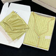 HUALIN FASHION夏季冰丝睡衣女短袖家居服套装网红款感休闲2025 浅黄色 #YX-9214 170 M【75-98】斤