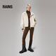 Rains短款夹克男女防风连帽防泼水外套Lohja Short Jacket/15780 沙丘黄  S 160/88A （尺码偏大）