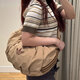 
Adidas Clover Shoulder Bag Men's Bag Women's Bag 2025 Summer New Cloud Croissant Croissant Crossbody Bag Casual Bag Sports Bag KA9272 Warm Sand Color Large 33*48cm MISC