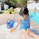 
Snoopy Children's Integrated Swimsuit Set 2025 Summer Baby Girl Cute Bikini Triangle Swimsuit Two-Piece Set Trendy Swimsuit + Hat 90 (Suggested height 80-90cm)