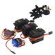 
sg90/5010 mg90s mg995/996R servo helicopter 9g remote control aircraft motor fixed wing aircraft model sg92r SG90 two + two degrees of freedom servo bracket